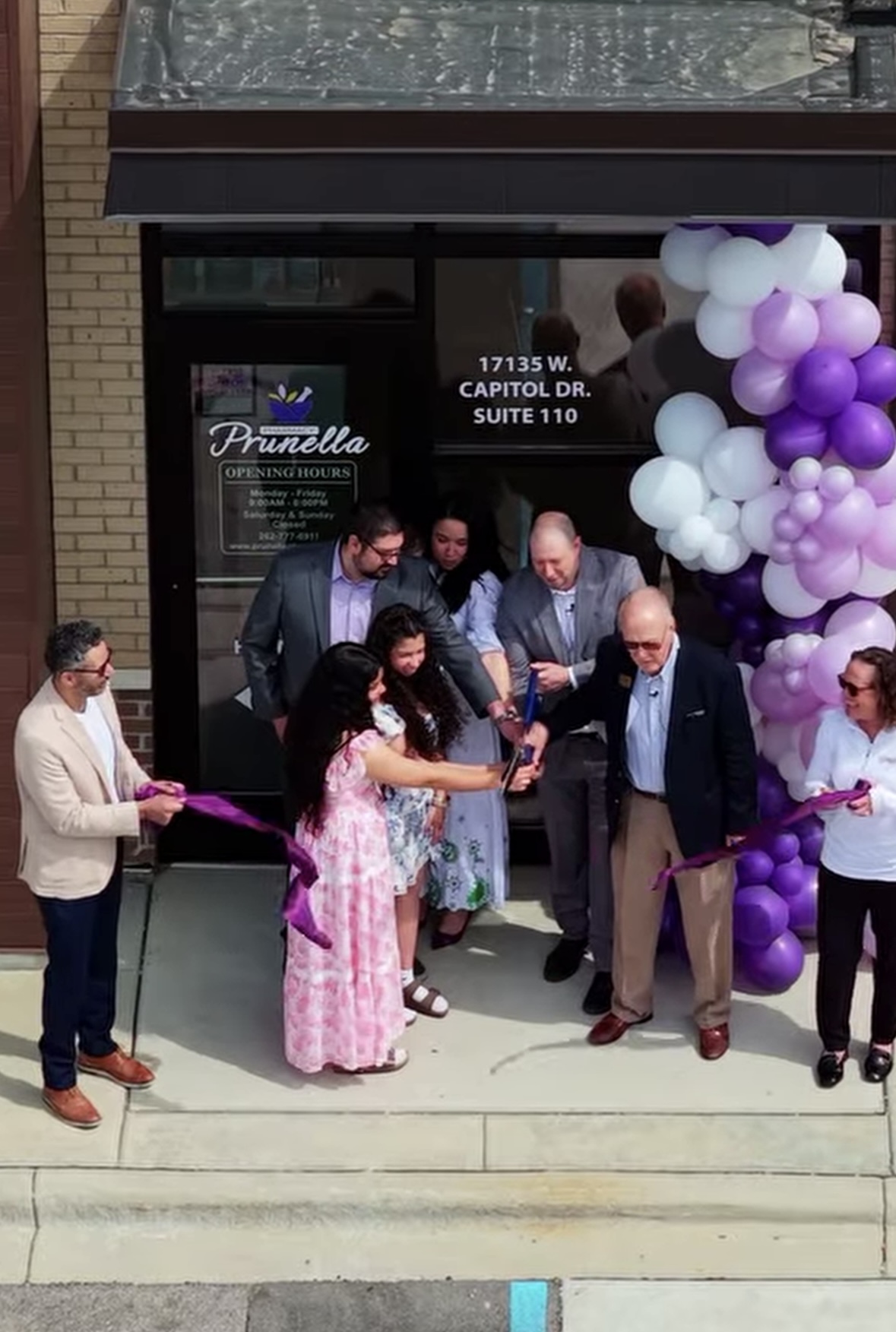Ribbon cutting ceremony