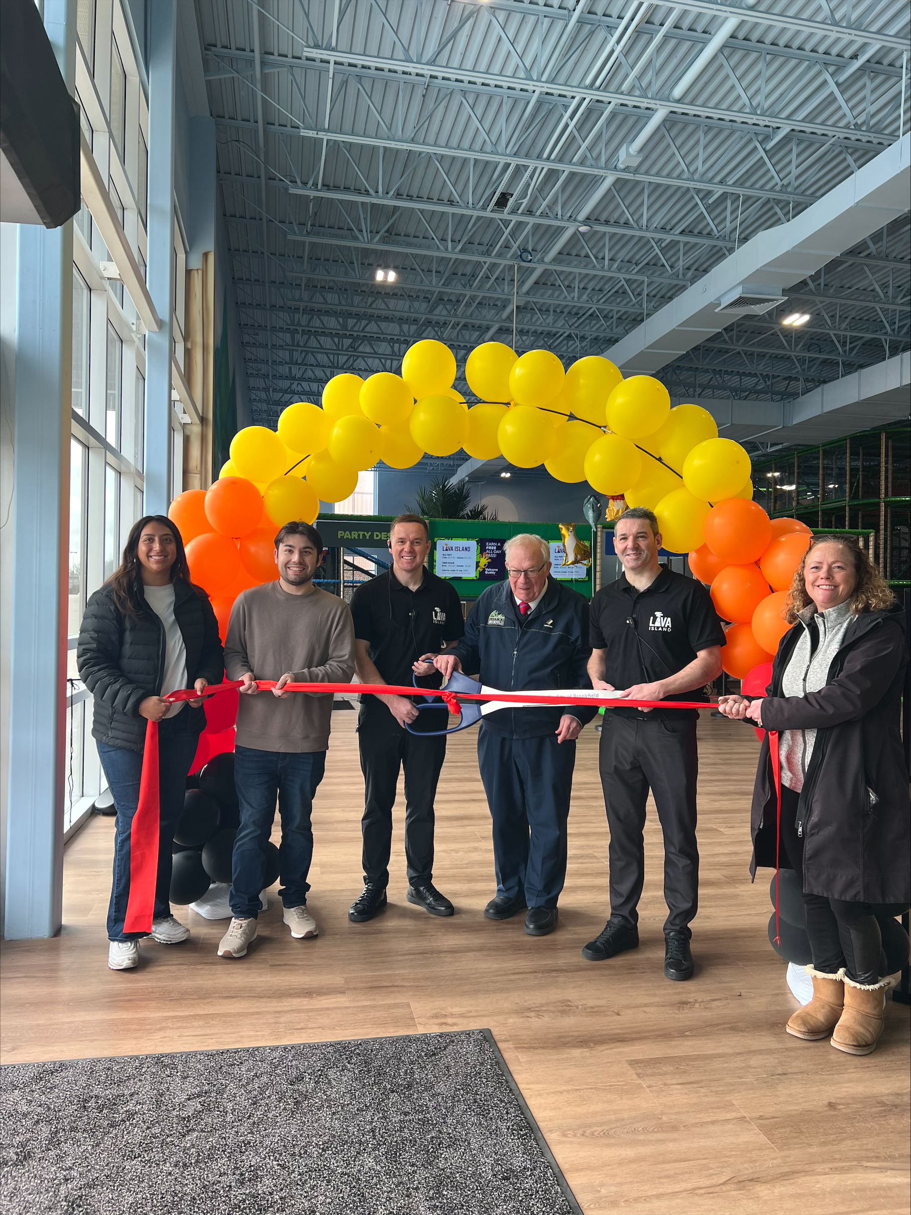 Ribbon cutting ceremony